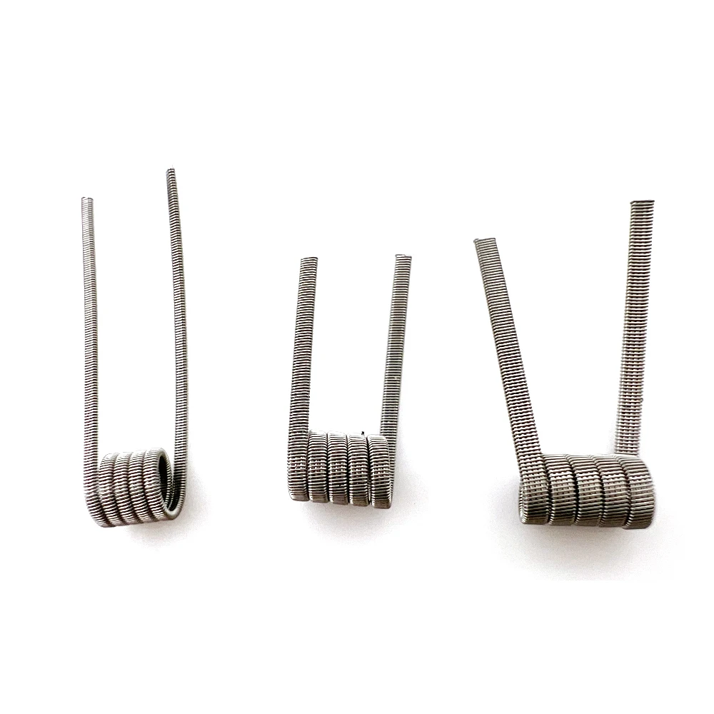 10pcs/box Ni80 Prebuilt Coil 2 - đánh giá và giá Vape Accessory